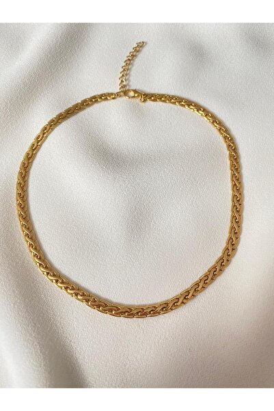 h&b design jewel Vintage Choker Zinciri