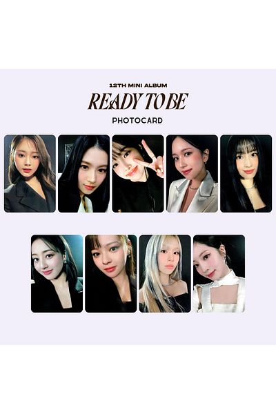 Kpop Dünyasi مجموعة TWICE ''Ready to Be'' POB PC