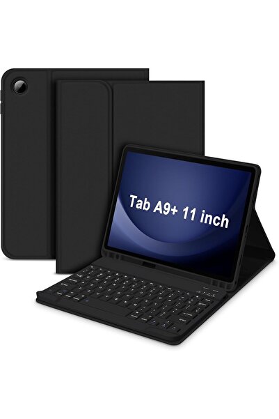 MMP SHOP Samsung Galaxy A9 Plus X210 11 inç Kılıf Bluetooth Özellikli Klavyel...