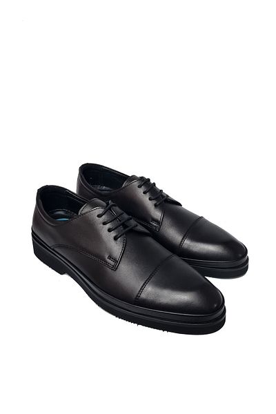 KOMCERO Dr. Jells Pantofi de confort cu talpă EVA din piele naturală cu vârf legat Y8820-2536