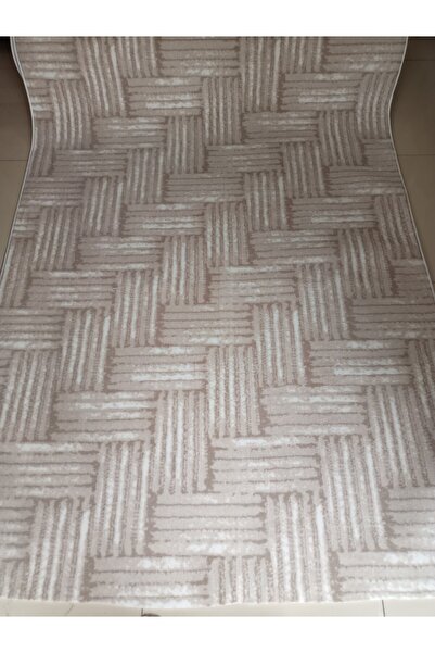 Venüs Spor Kahverenk Yıkanabilir Kaymaz Taban Dört Mevsimlik Salon, Banyo, Balkon, Genç Odası Kesme Halı