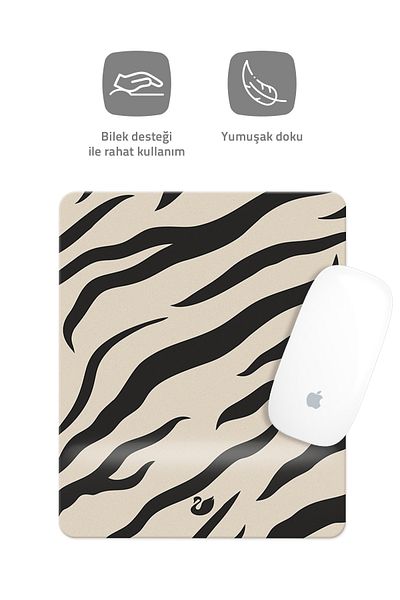 Mincanas Rectangular Mouse Pad with Wrist Support