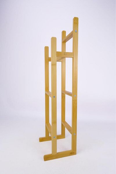 Digithome Bamboo Toilet Paper Stand Replacement Toilet Paper Holder Brown - C/6 C1-1-289