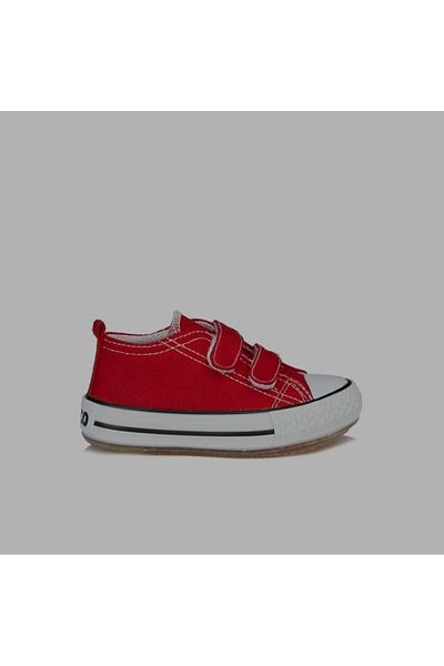 Vicco VİCCO PINO UNISEX CHILDREN'S RED LIGHT LINEN SHOE