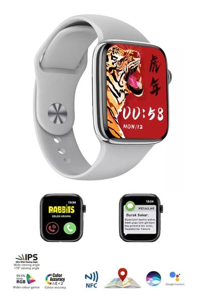 Bunnys HUAWEİ Honor Uyumlu Akıllı Saat Konuşma Özellikli Watch 8 PRO