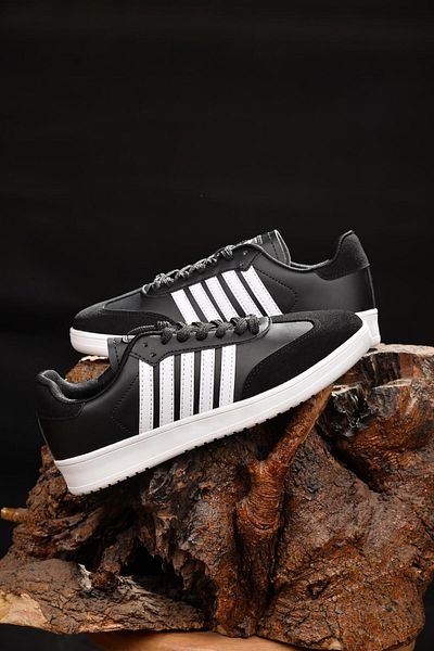 M.P. Women's 4 Seasons Black Flat Sole Walking Shoes Anti-Sweat Breathable Orthopedic Anti-Slip Sole