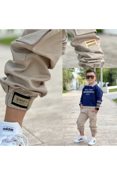 ARBABAG&ACCESSORY SÖTÉTKÉK-MINK FIÚ KÉNYELMES KÉSZLET