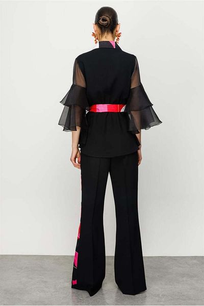 Nefeli Flywheel Arm Spanish Leg Organza Set
