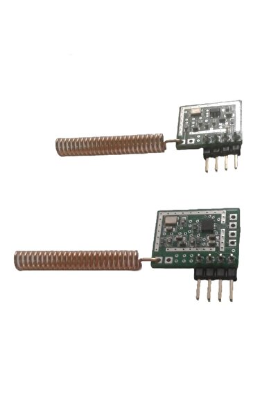 EGNE 433.92MHz FSK/GFSK RF Alıcı-Verici (Receiver-Transmitter) Modül Seti (An...
