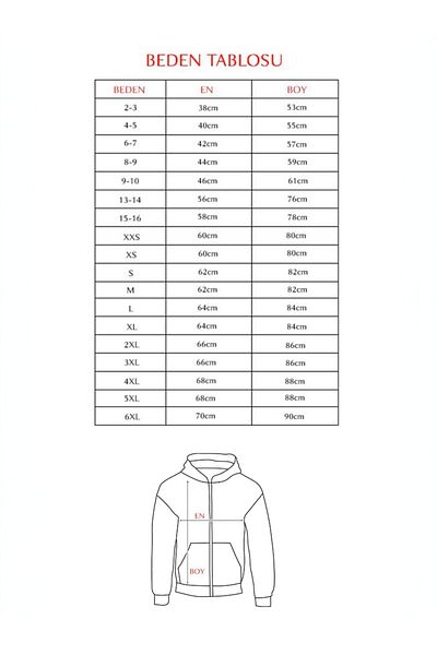 ZEMLİYA 2ip Knitted USA Printed Fabric Printed Zippered Hooded Sweatshirt Cardigan
