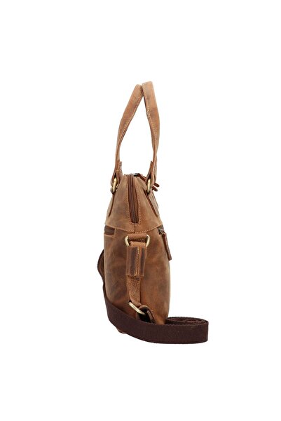 Greenburry Vintage Aktentasche Leder 37 cm Dizüstü Bilgisayar