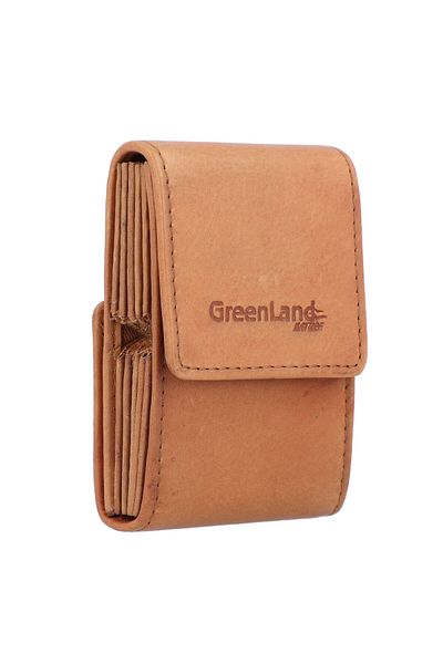 Greenland Nature GreenLand NATURE Credit card case RFID protection Leather 7 cm