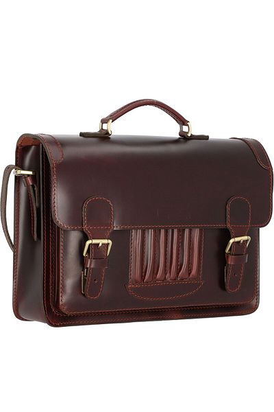 Mika Lederwaren Reed Aktentasche Leder 39 cm