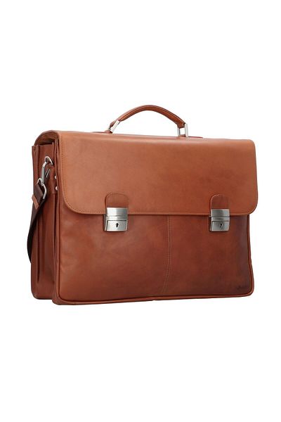 Esquire Dallas Aktentasche Leder 42 cm Gesichtscomputer