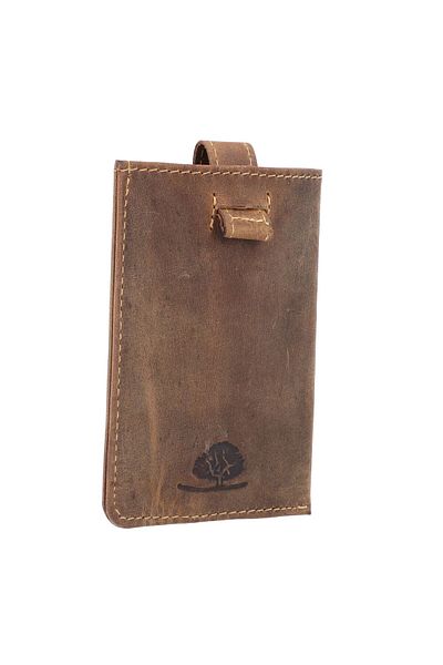 Greenburry Vintage business card case RFID leather 7 cm