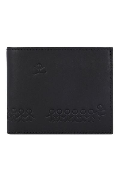 oxmox Leather Wallet RFID protection Leather 12 cm