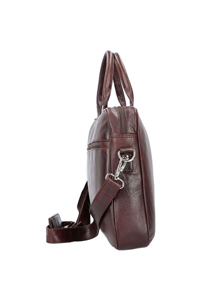 Dermata Aktentasche Leder 39 cm Laptopfach