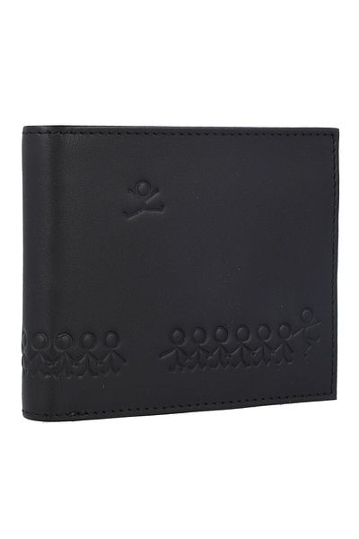oxmox Leather Wallet RFID protection Leather 12 cm