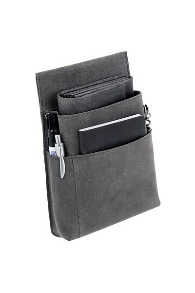 Alassio Gürteltasche Leder 10 cm für Kellnerbörsen