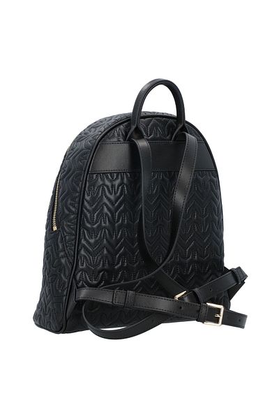 Patrizia Pepe Fly Monogram Matelassè City Backpack Leather 29 cm