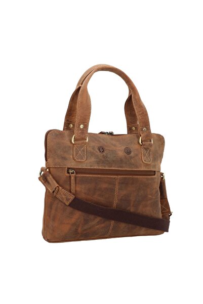 Greenburry Vintage Aktentasche Leder 37 cm Dizüstü Bilgisayar