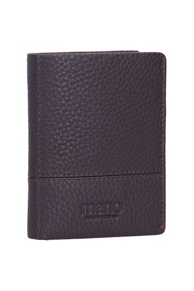MANO Don Tommas Geldbörse Leder 7,5 cm