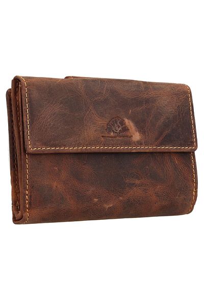 Greenburry Wallet leather 14 cm