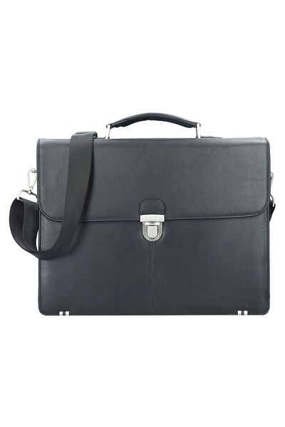 Esquire 41 cm Oxford Aktentasche - Gesicht Computer Fach Leder