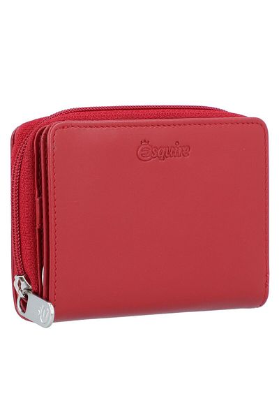 Esquire Neu Silk Geldbörse Leder 10 cm