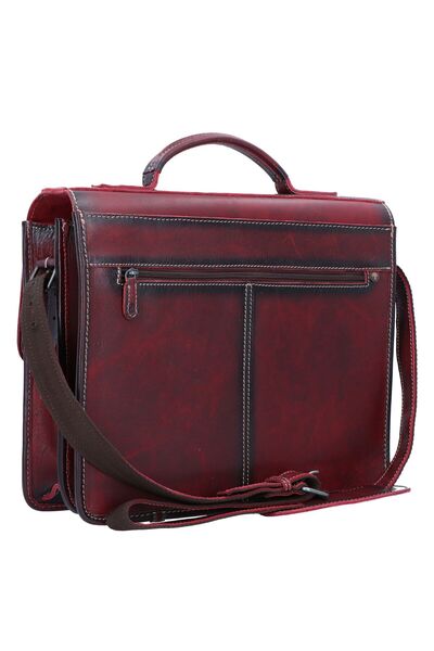 Greenburry Aktentasche Leder 39 cm