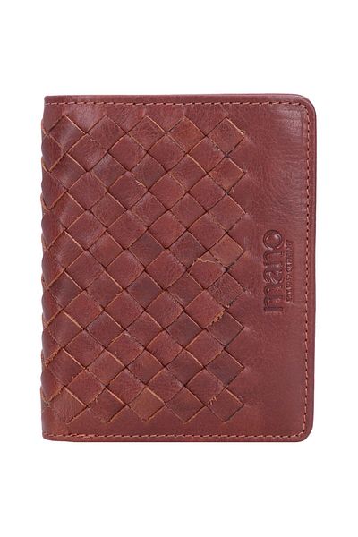 MANO Don Luca credit card case leather 8 cm