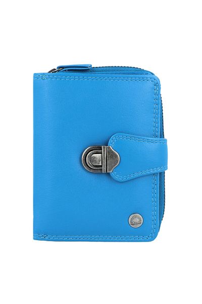Greenburry 9 cm breite, schwammige Geldbörse – Leder