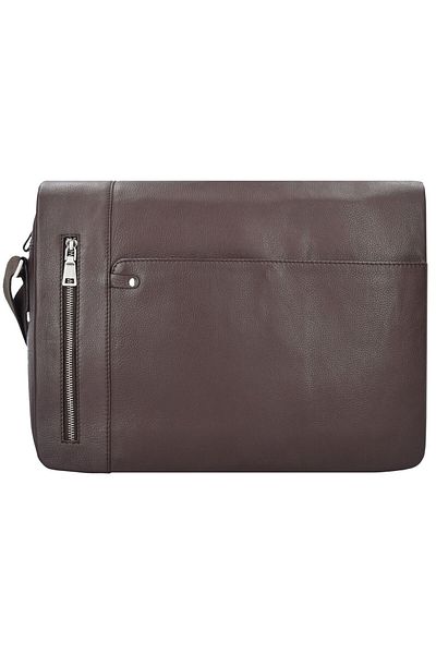 Esquire Sydney Messenger Leder 40 cm Dizüstü Bilgisayar Fach