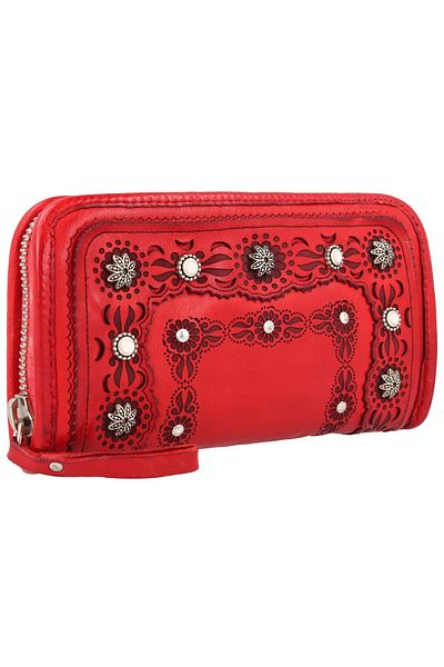 Campomaggi Leder mit Münzen 21,5 cm