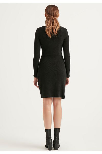 Herita Kleid mit Drapierung