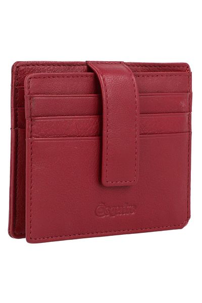 Esquire Oslo Nappa credit card case RFID leather 9.5 cm