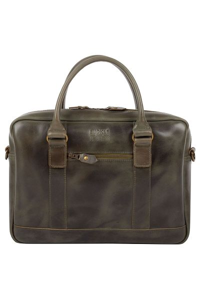 Buckle & Seam Everett Aktentasche Leder 38 cm Gesicht Computer