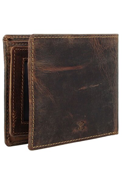 Greenburry Vintage wallet RFID leather 12.5 cm