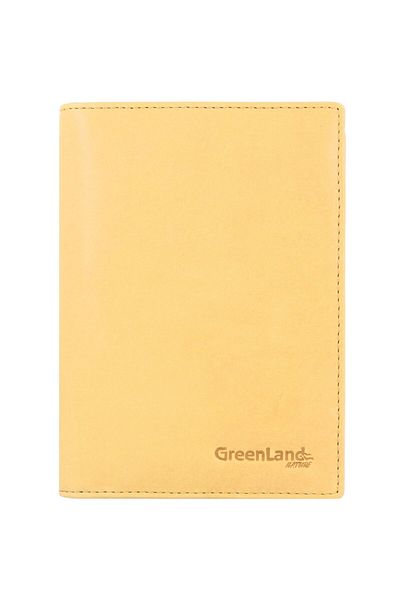 Greenland Nature Soft Colour passport case RFID leather 12 cm