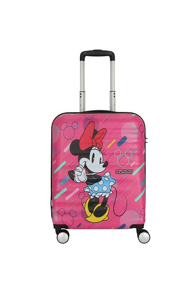 American Tourister حقيبة سفر ديزني ويف بريكر هارد سبينر 55 سم ميني فيوتشر بوب