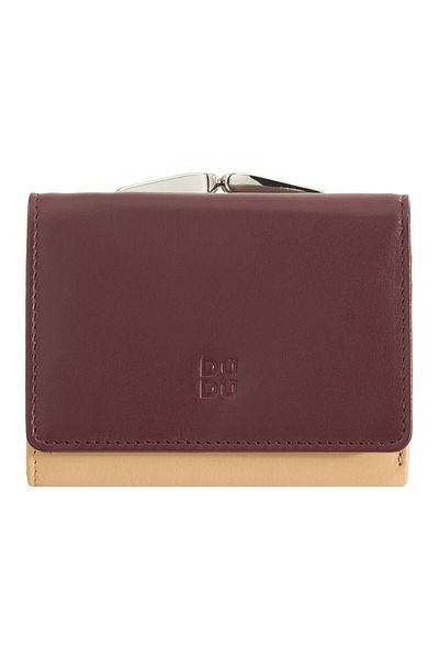 DUDU Korsika Geldbörse RFID Schutz Leder 11 cm