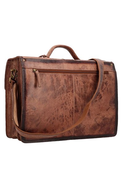 Greenland Nature Mascu & Line Aktentasche Leder 40 cm