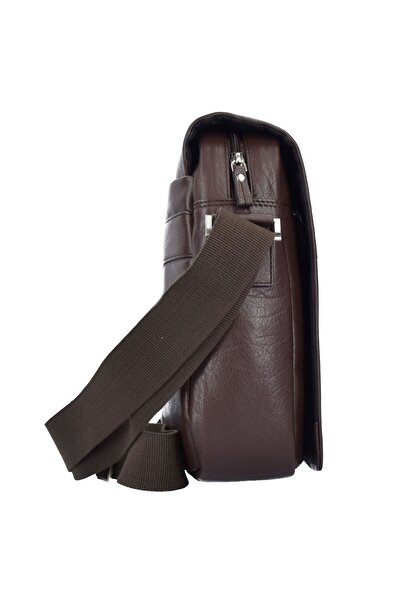 Esquire Sydney Messenger Leder 40 cm Dizüstü Bilgisayar Fach