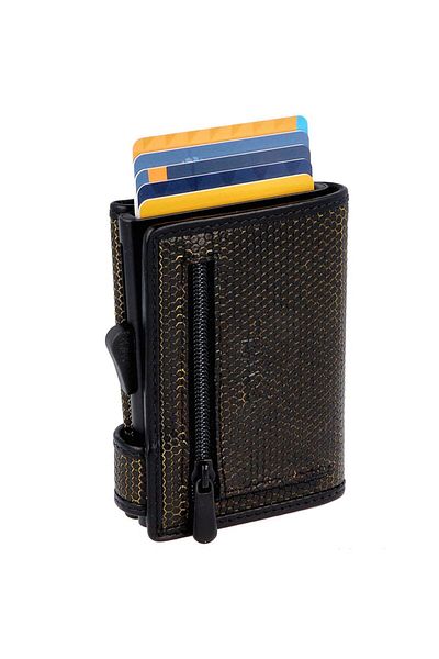 SecWal Credit card holder RFID leather 7 cm