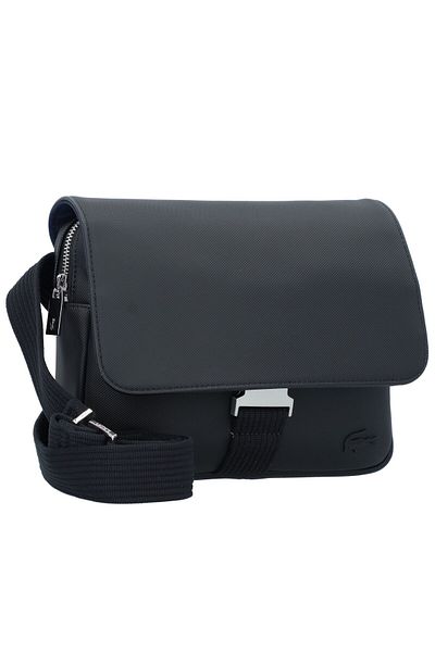 Lacoste Klassische Umhängetasche für Herren, 25 cm