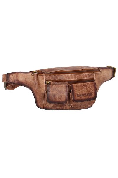 Greenland Nature Mascu & Line Gürteltasche RFID Leder 21 cm