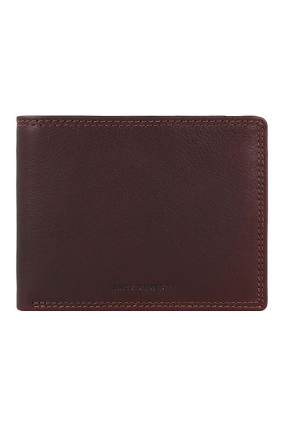 Jack Kinsky Wallet RFID protection Leather 12 cm