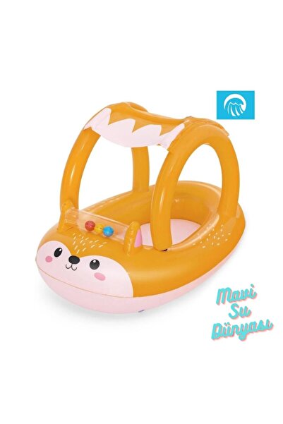 mavi su dünyası Çocuk Botu Gölgelikli 94 Cm x 66 Cm Float Bot - Mavi Su Dünyası
