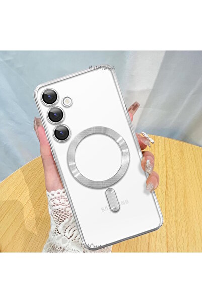 m.tk moveteck Samsung Galaxy S24 Plus Kılıf Magsafe Wirelles Şarj Destekli Pa...