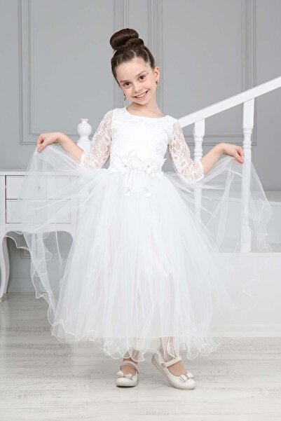 Asortik Kids Kız Çocuk Abiye Elbise 6 Yaş-7 Yaş- 8 Yaş- 9 Yaş-10 Yaş